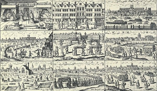 wabah pes sebelum corona