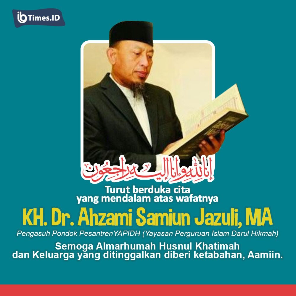 Ahli Tafsir, Dr. Ahzami Samiun Jazuli . See - https://ibtimes.id/ahli-tafsir-dr-ahzami-samiun-jazuli-wafat/