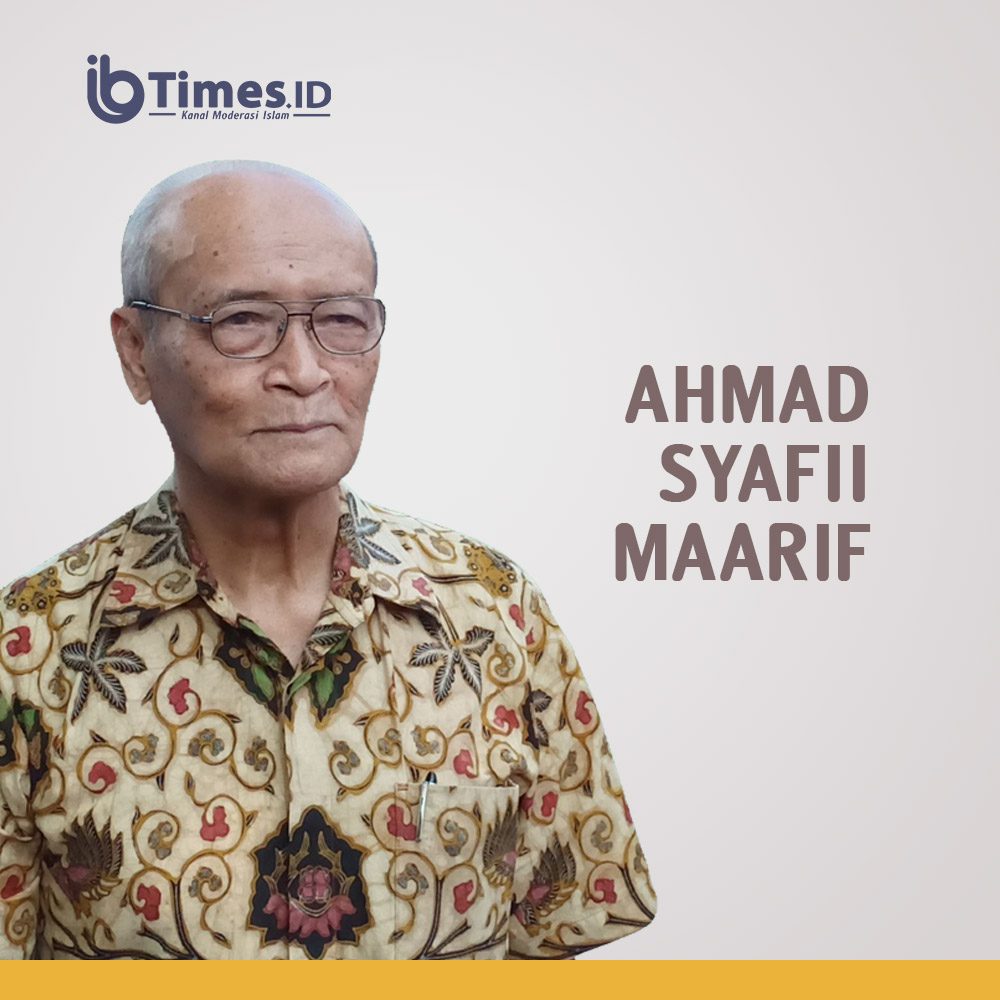 Jurnalis Kritis Itu Bernama Bung Ahmad Syafii Maarif