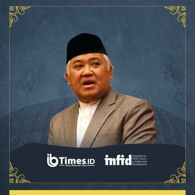 Din Syamsuddin, Bapak Wasathiyyah Islam Indonesia - IBTimes.ID