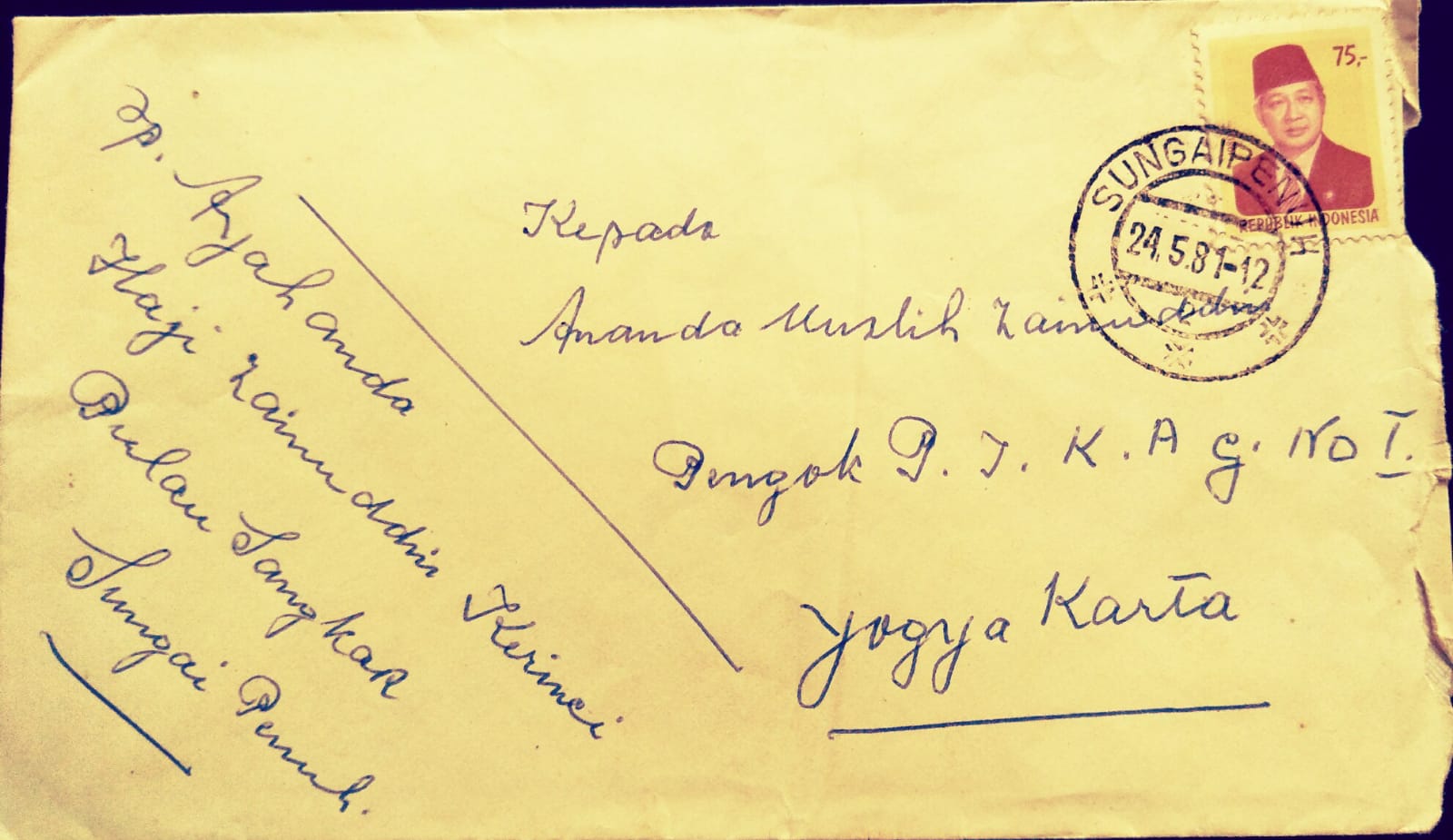 tabuh kerinci dan surat