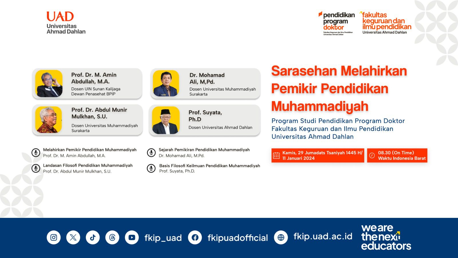 Program Doktor Pendidikan UAD
