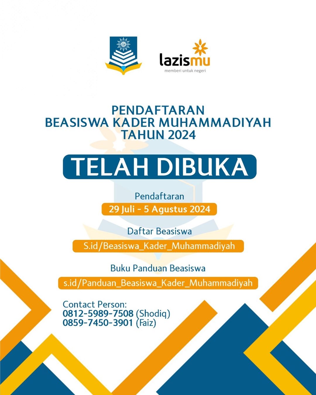 Beasiswa Kader Muhammadiyah