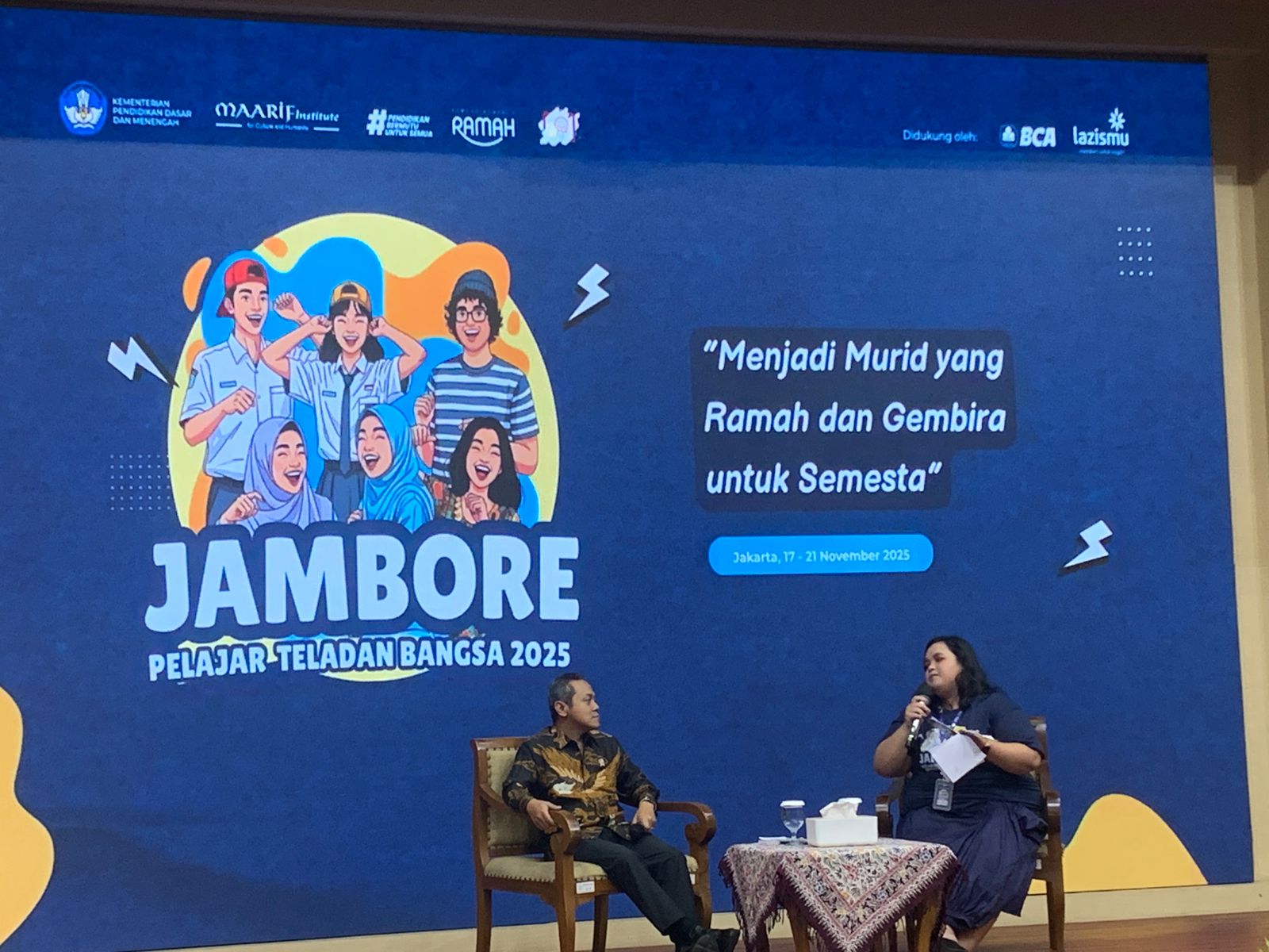 Wamen Fajar dalam Acara Maarif Institute
