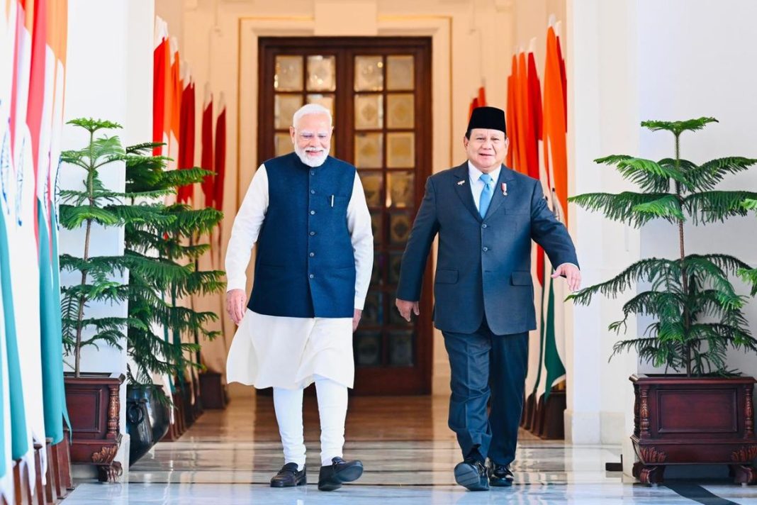 Prabowo dan Narendra Modi